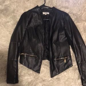 A Charlotte Russe Leather Jacket